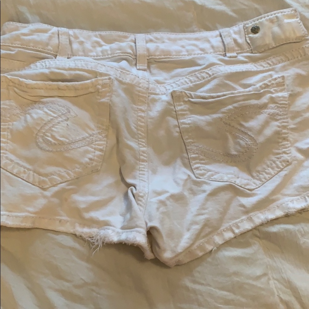 Silver Aiko shorts 30